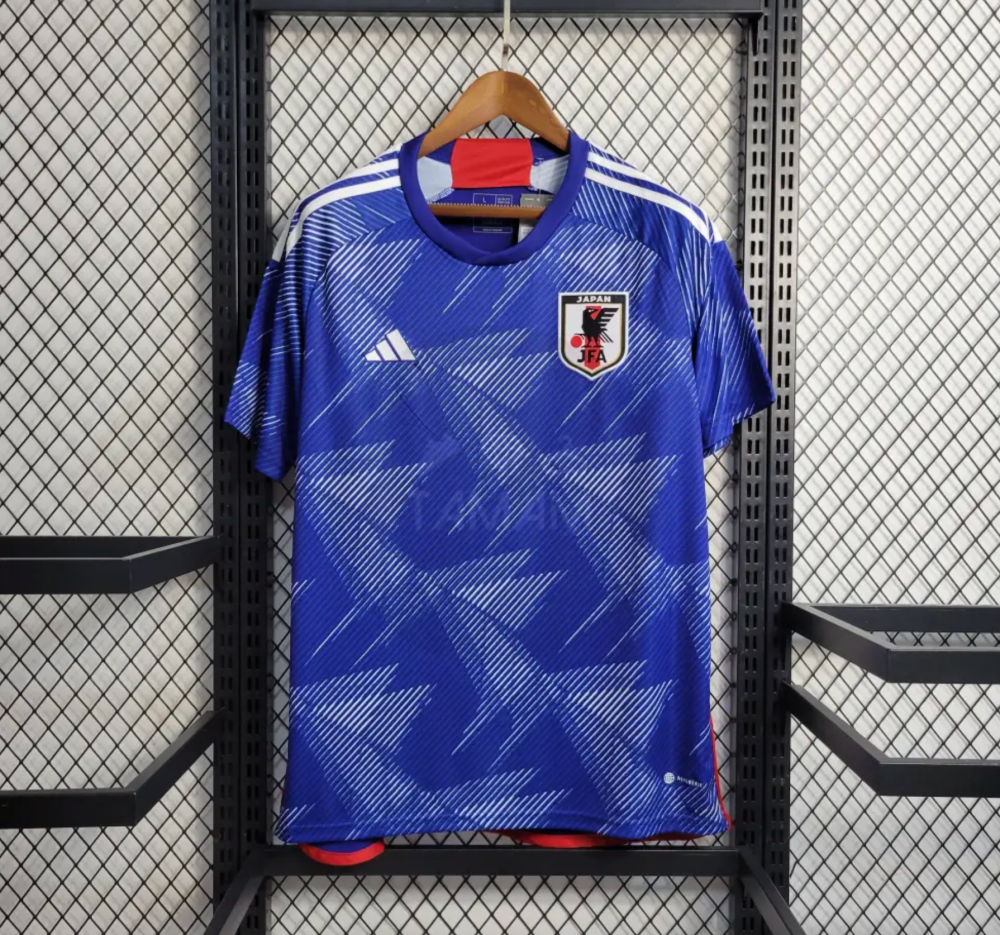Japan 2022 Blue Samurai Home Jersey (Origami Pattern)