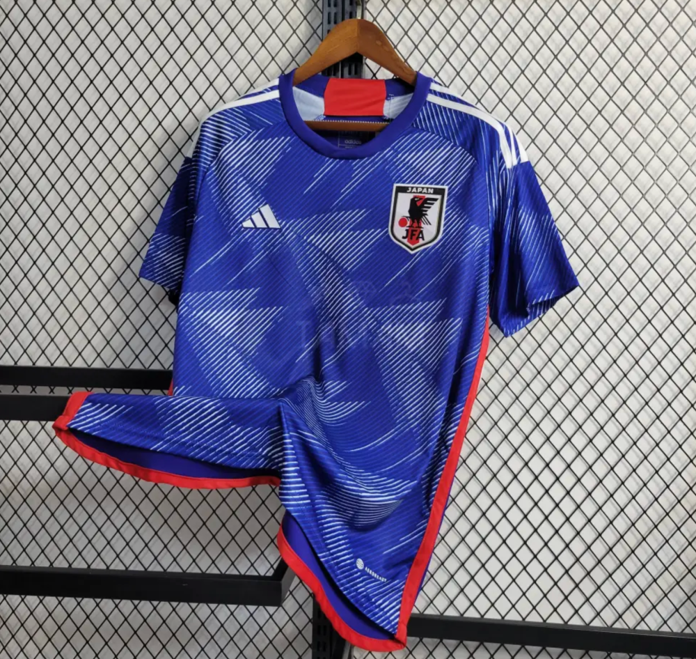 Japan 2022 Blue Samurai Home Jersey (Origami Pattern)
