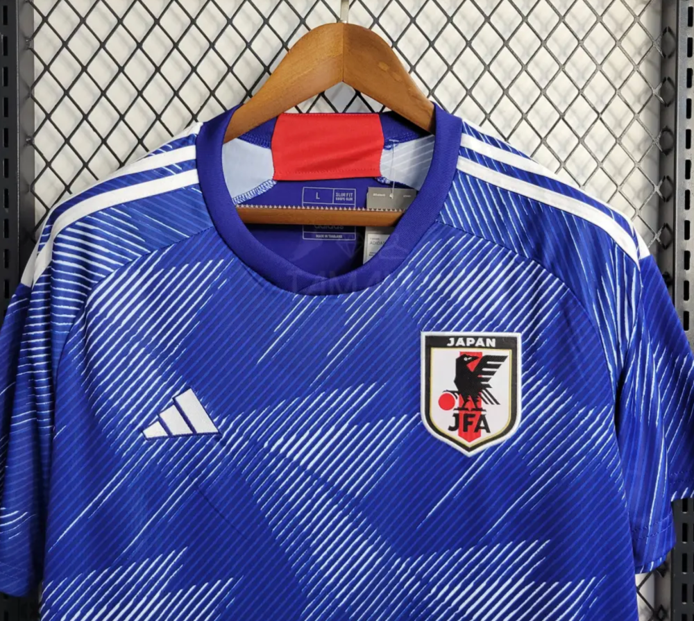 Japan 2022 Blue Samurai Home Jersey (Origami Pattern)
