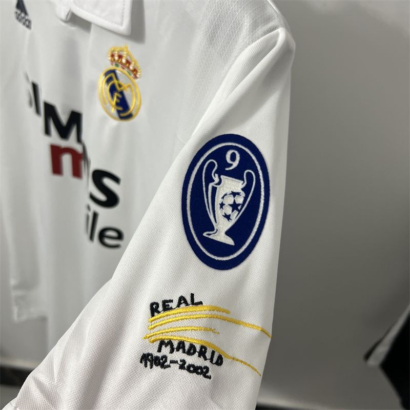 Match Issue: Steve McManaman Real Madrid 2002-03 Centenary Home Jersey