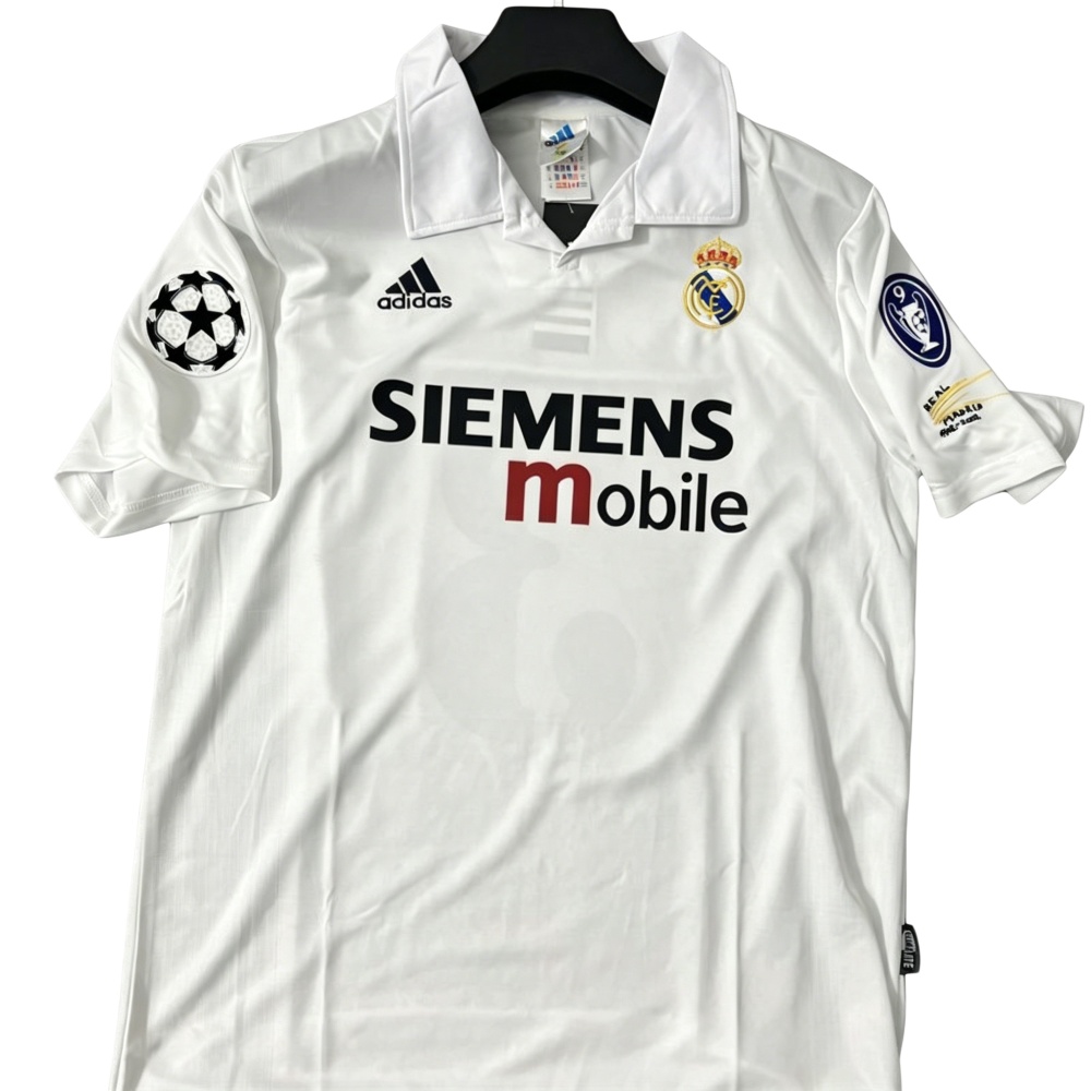 Match Issue: Steve McManaman Real Madrid 2002-03 Centenary Home Jersey
