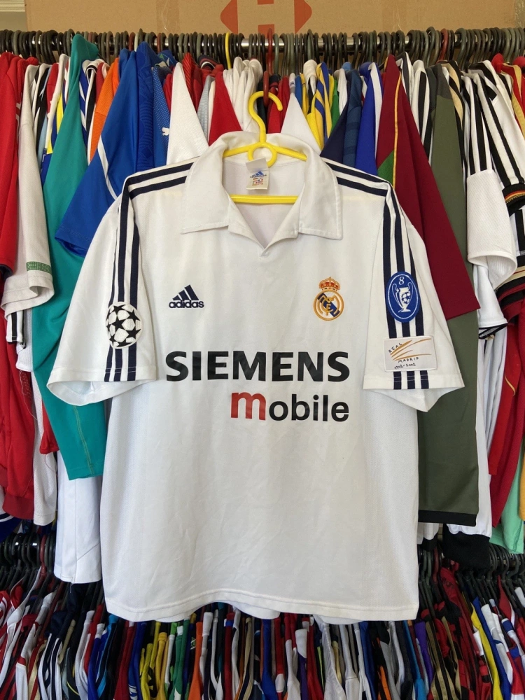 Match Issue: Steve McManaman Real Madrid 2002-03 Centenary Home Jersey