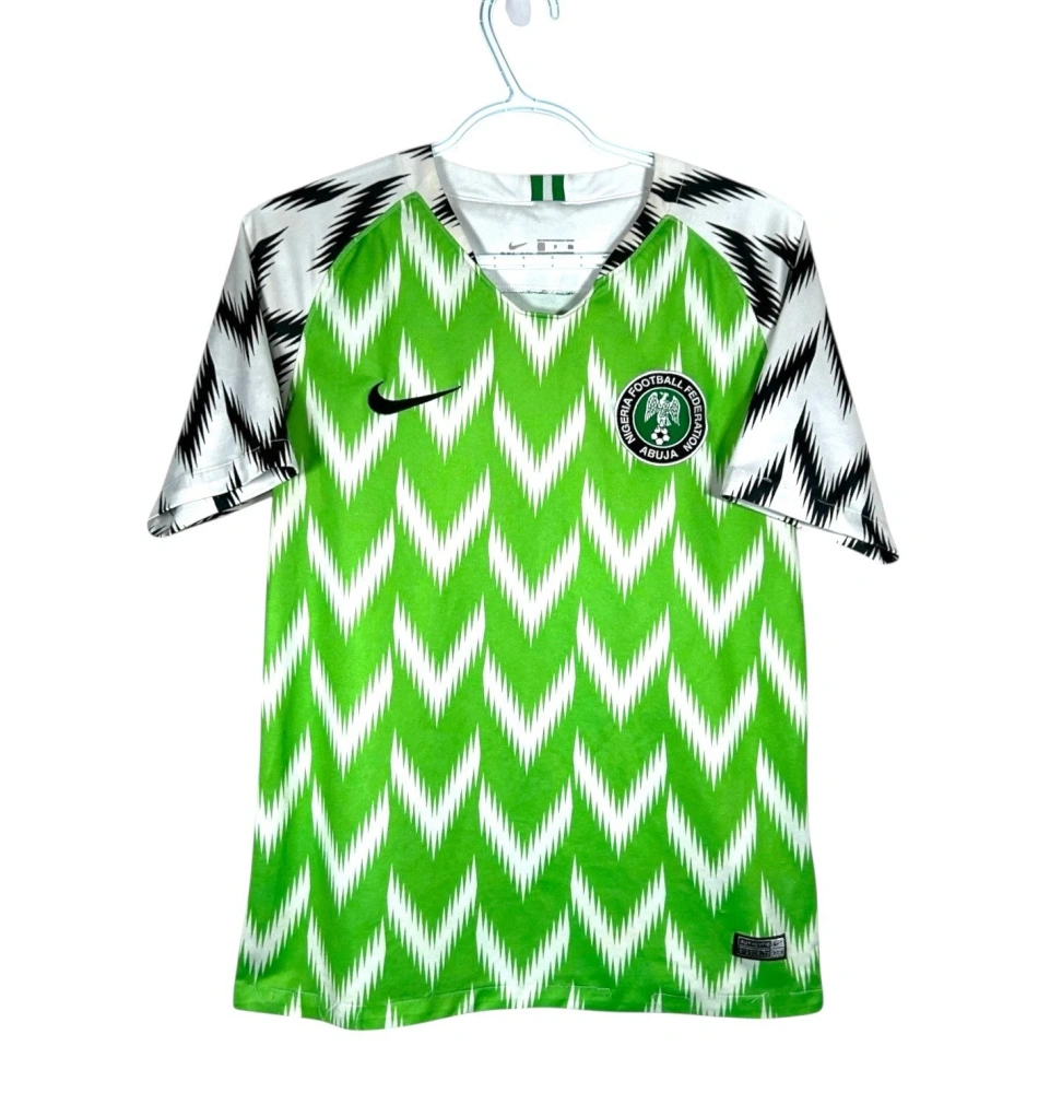 Vintage 2018 Nigeria World Cup Home Kit – The Iconic "Naija" Design