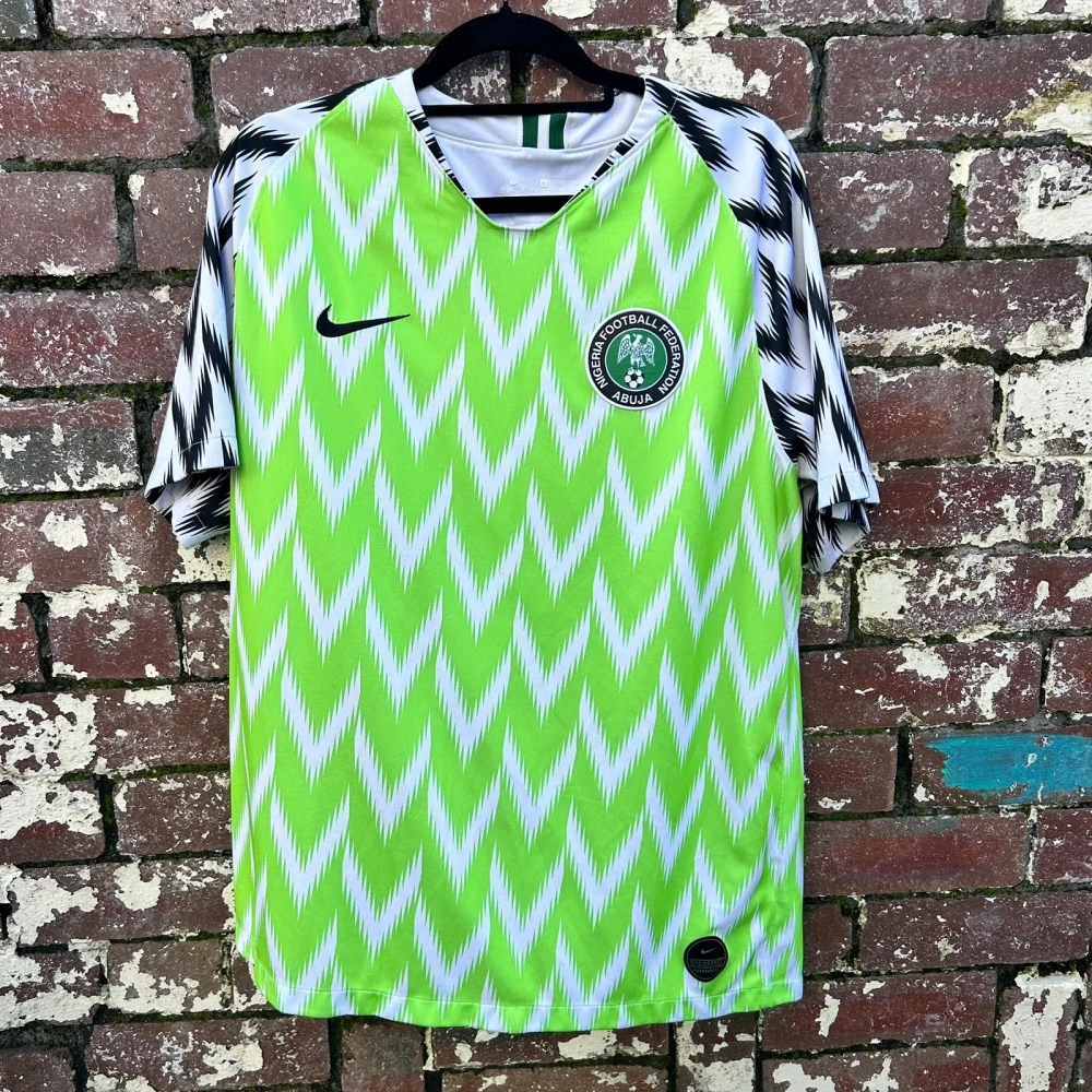 Vintage 2018 Nigeria World Cup Home Kit – The Iconic "Naija" Design