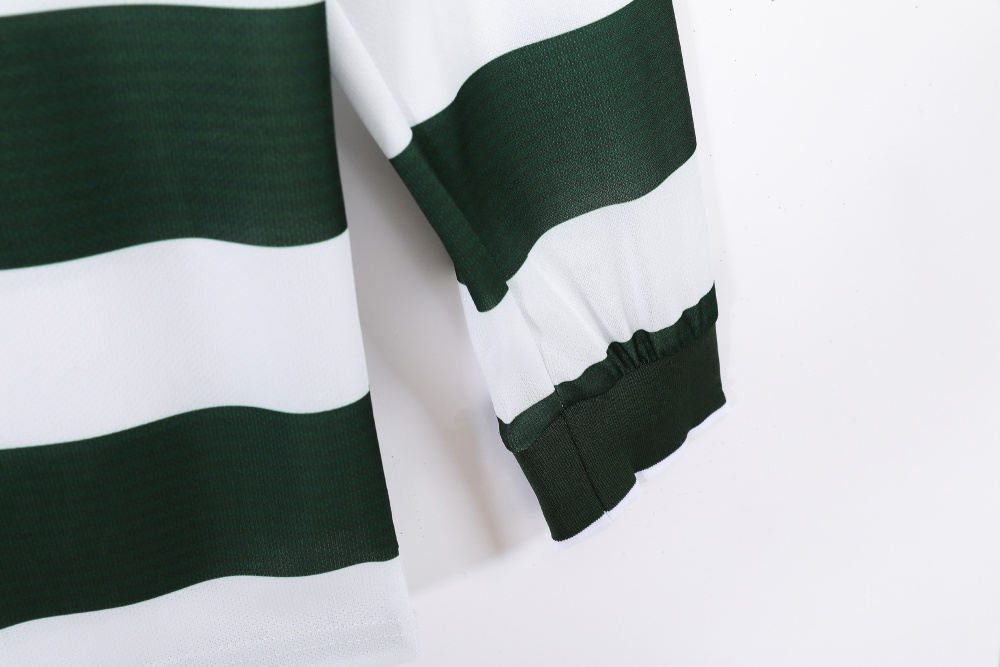 Long Sleeve 2001/03 Sporting Clube de Portugal (Sporting CP) Home Retro Jersey - 3B Quality