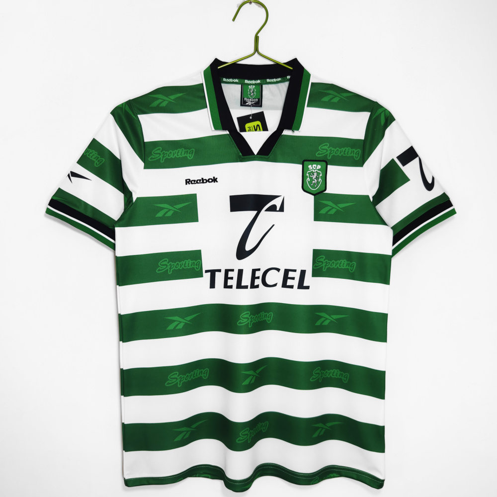 Vintage 1999/00 Sporting CP Title-Winning Home Jersey – 5A Grade Edition