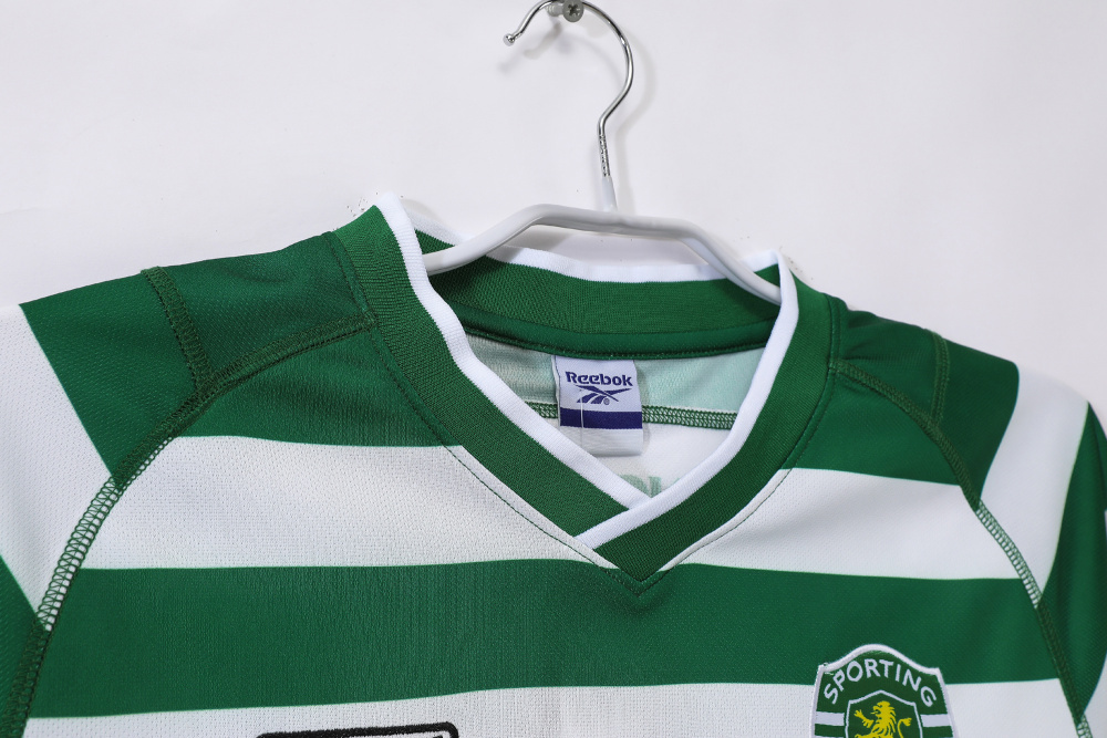 2003/04 Sporting Clube de Portugal (Sporting CP / Lisbon) Home Retro Jersey - 5A Quality
