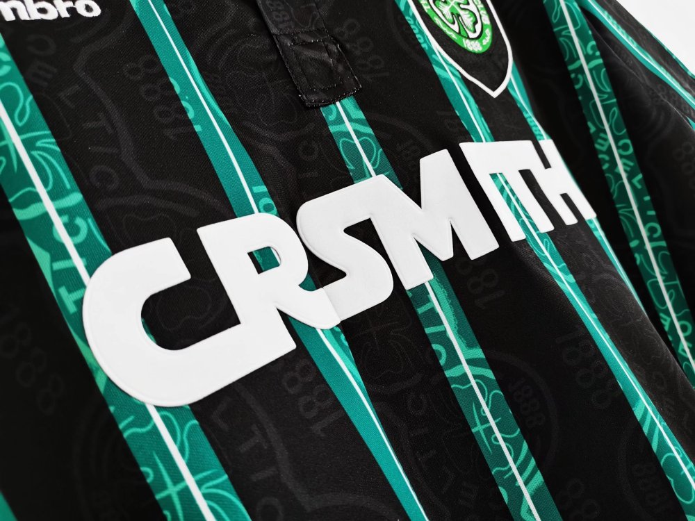1992/93 Celtic Football Club (Celtic FC) Away Retro Jersey - 8A Quality (Scottish Premiership)