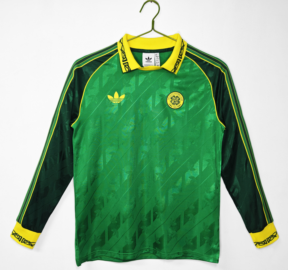 Long Sleeve Celtic Football Club (Celtic FC) 138th Anniversary Special Edition Home Jersey - 3B Quality