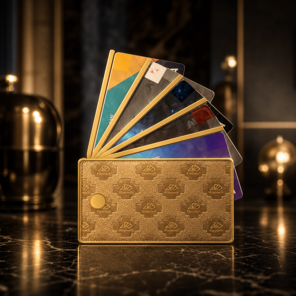 Flippouch V1P PEEK Material Wallet for 5 Cards