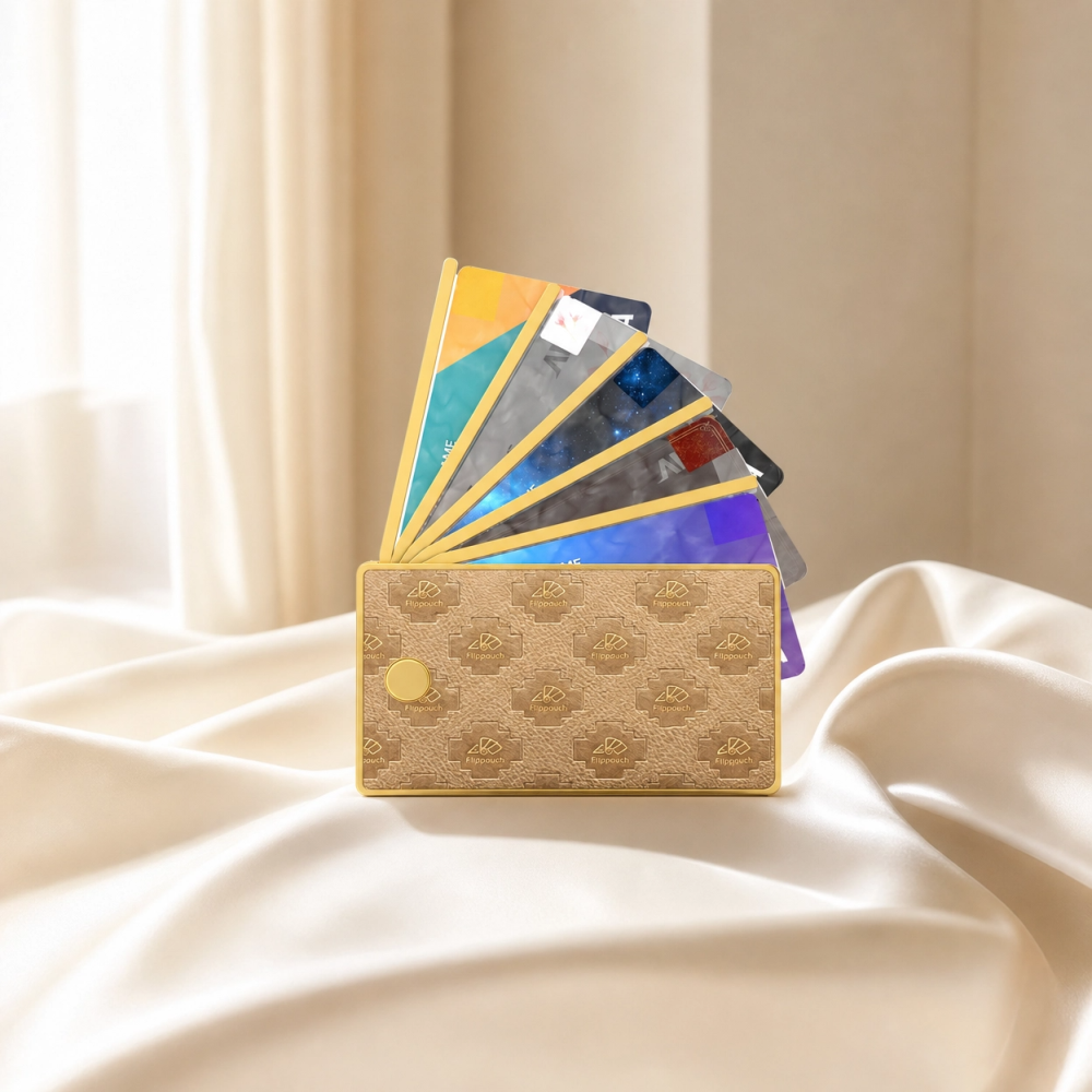 Flippouch V1P PEEK Material Wallet for 5 Cards