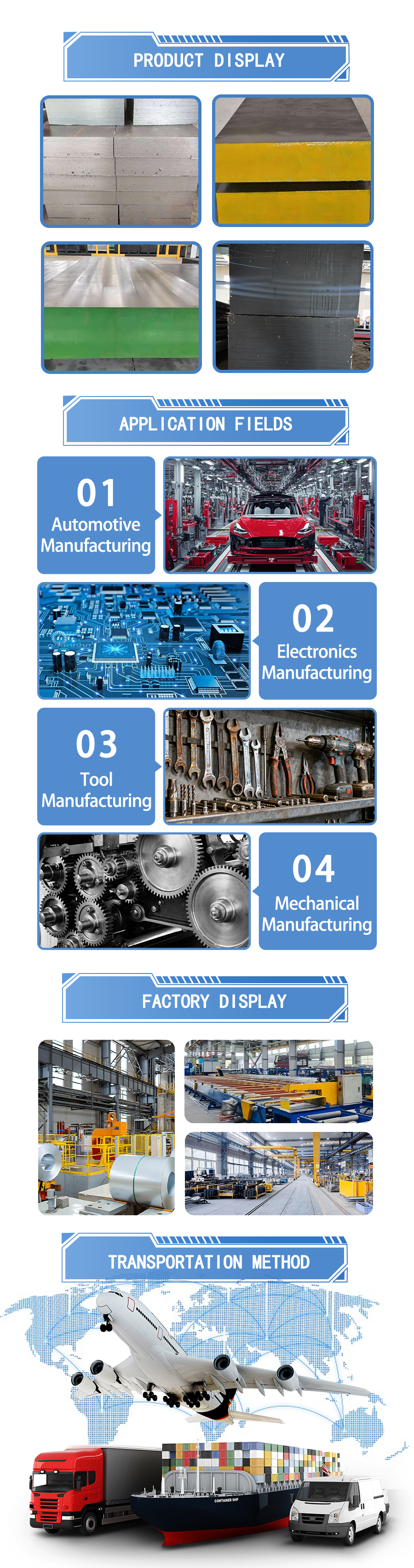 Cold Work Tool  Heavy Plate