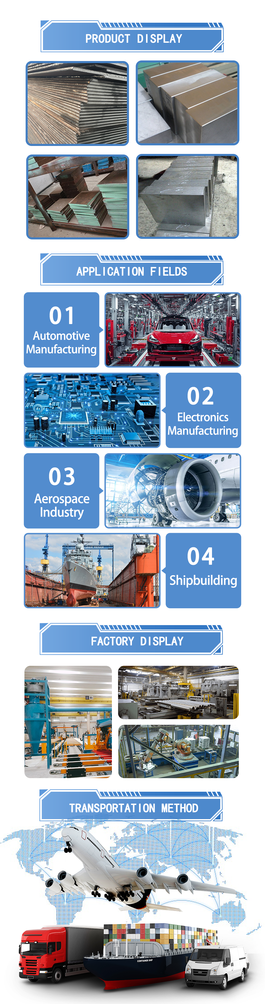 Hot Work Tool Steel Medium and  Heavy Plate