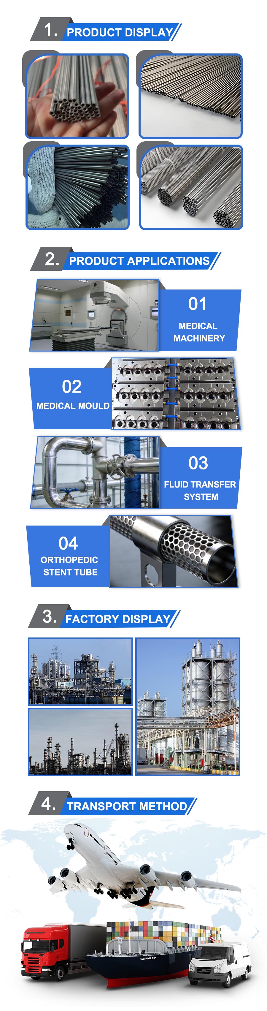 Medical-Grade Stainless Steel Tube