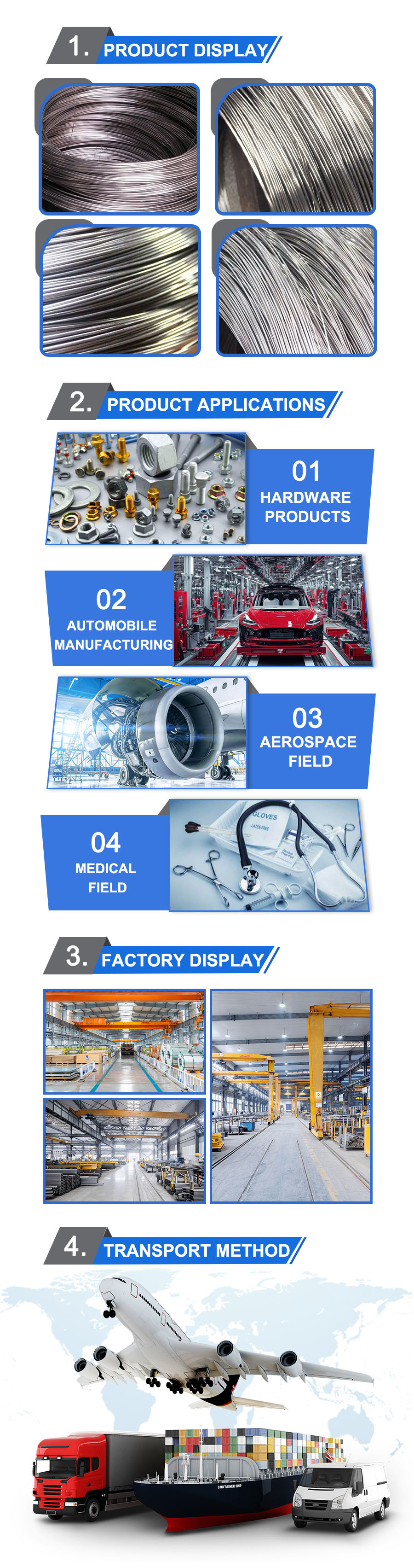 Stainless Steel Fine Wire  / Stainless Steel Wire