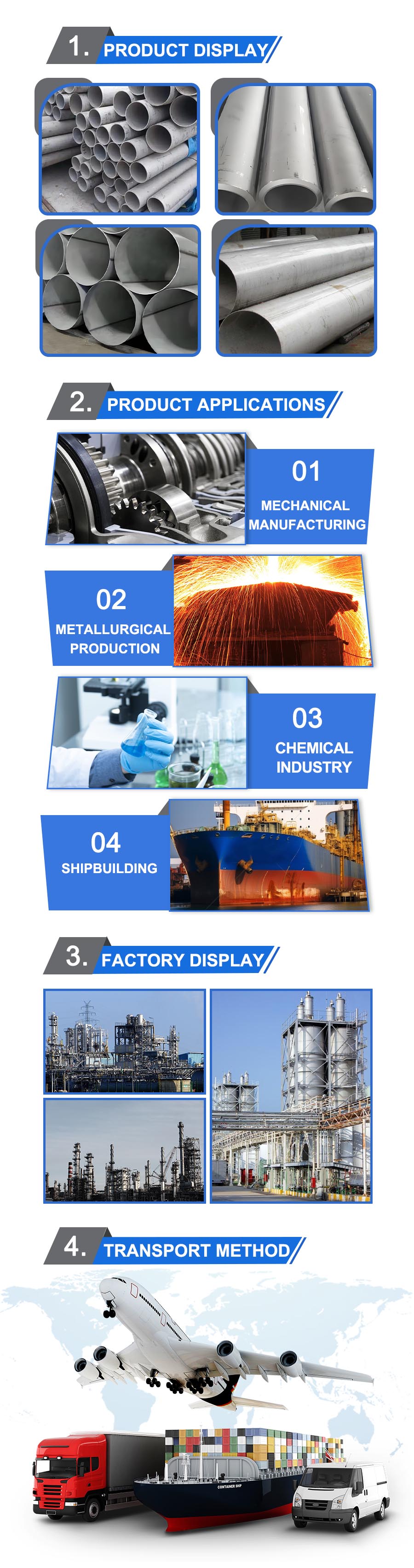 Industrial Stainless Steel Tube