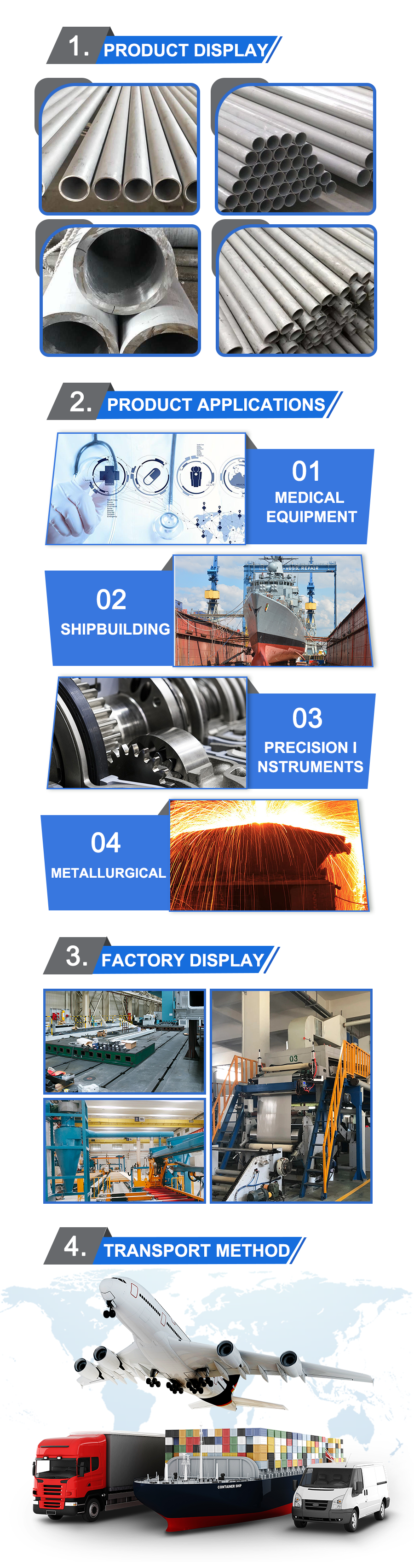 Stainless Steel Seamless Pipe/Tube