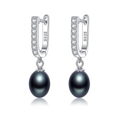 925 Sterling Silver Women's Stud Earrings Fashion Pearl Personality Earring Jewelry Party Valentine's Day Gift