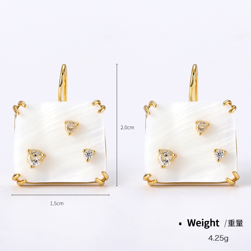 18K Gold Plated Shell Setting with Baroque Natural Pearls Exquisite Necklace Earrings Bracelet Jewelry Set Charm Ladies Girls Jewelry Fashion Accessory Set Cute Gifts