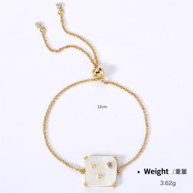 18K Gold Plated Shell Setting with Baroque Natural Pearls Exquisite Necklace Earrings Bracelet Jewelry Set Charm Ladies Girls Jewelry Fashion Accessory Set Cute Gifts