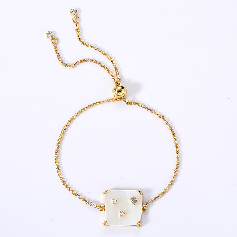 18K Gold Plated Shell Setting with Baroque Natural Pearls Exquisite Necklace Earrings Bracelet Jewelry Set Charm Ladies Girls Jewelry Fashion Accessory Set Cute Gifts