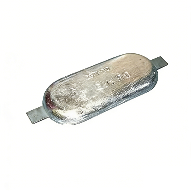 Zinc Hull Anode With Single Strap (Weld-On)