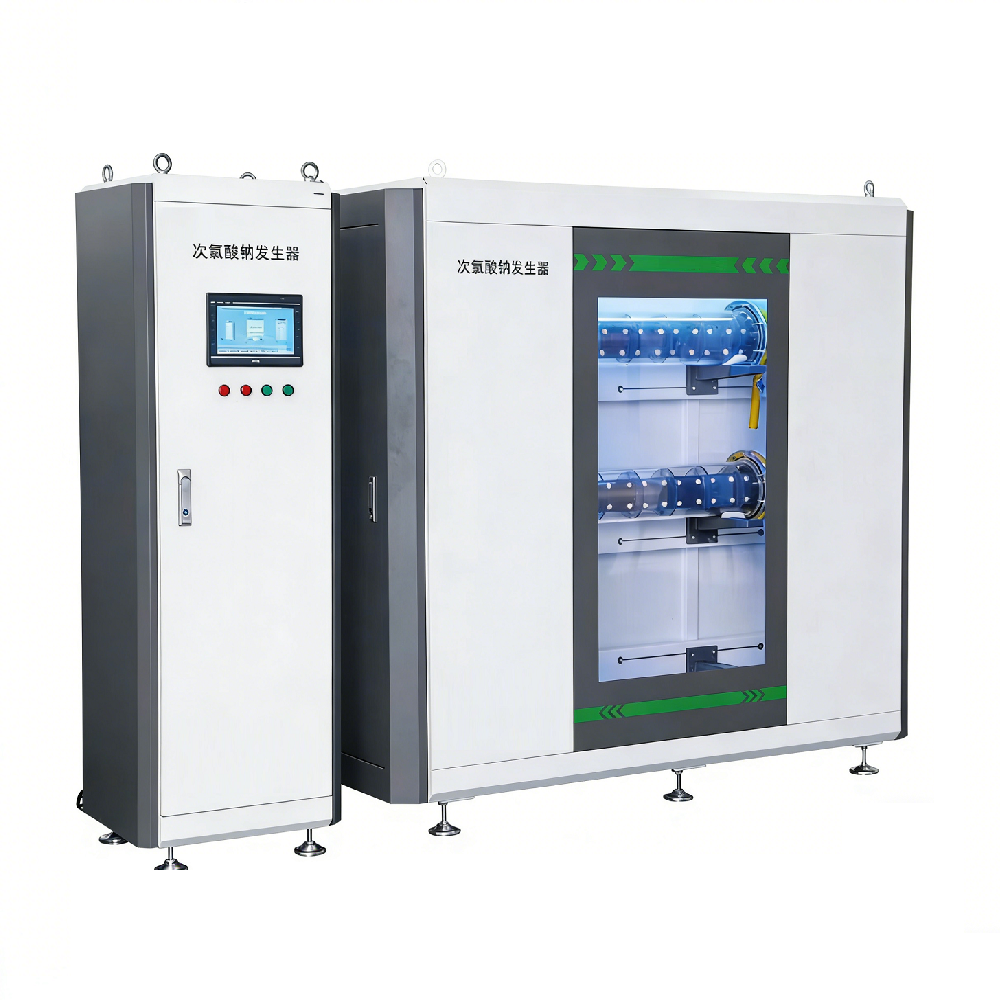 Large-Scale Integrated Sodium Hypochlorite Generator