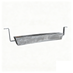 Liquid Tank Double-Foot Welded Zinc Anode (Flat Steel Foot)