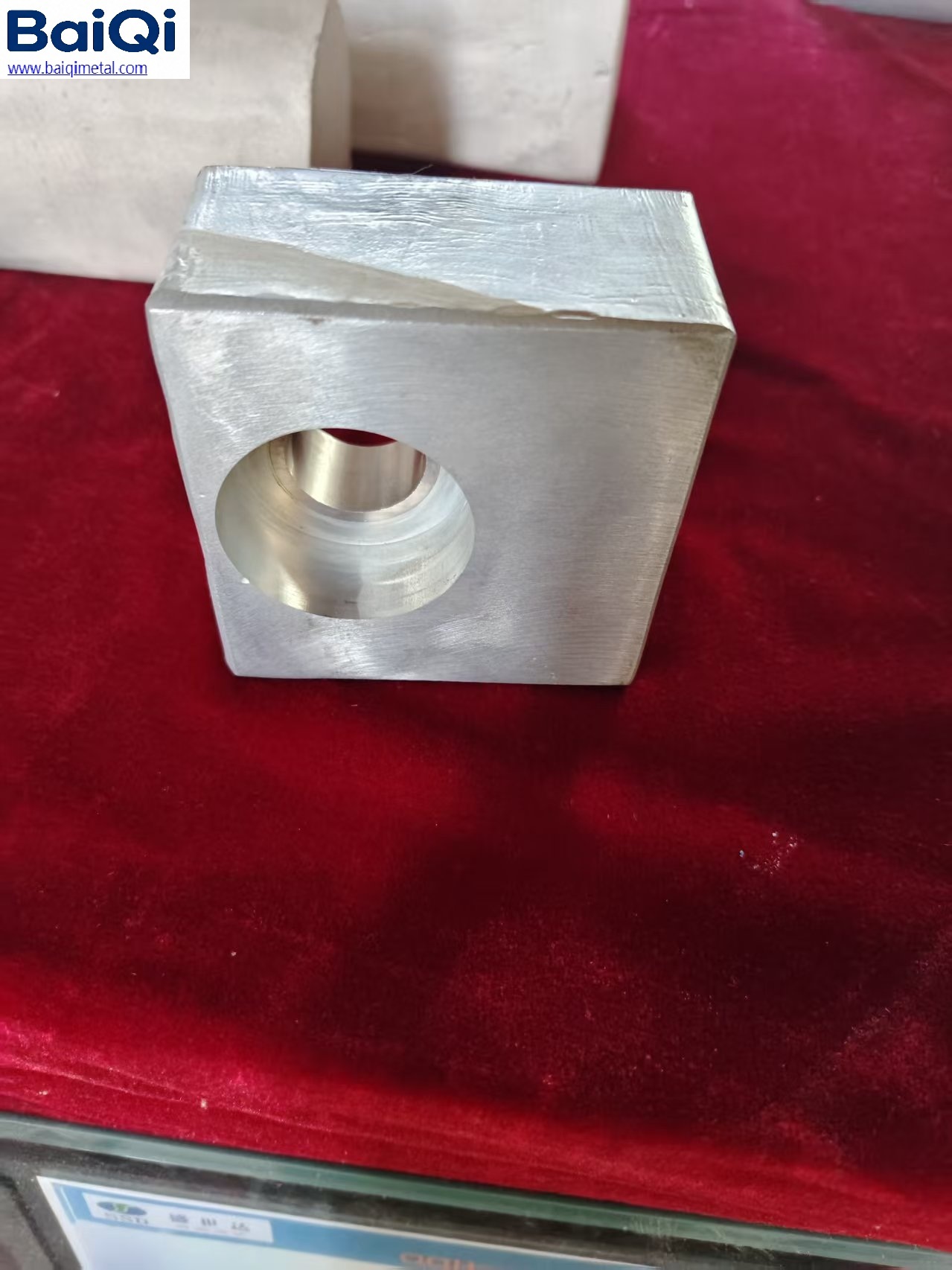 Custom Zinc Block Anode with Mounting Hole