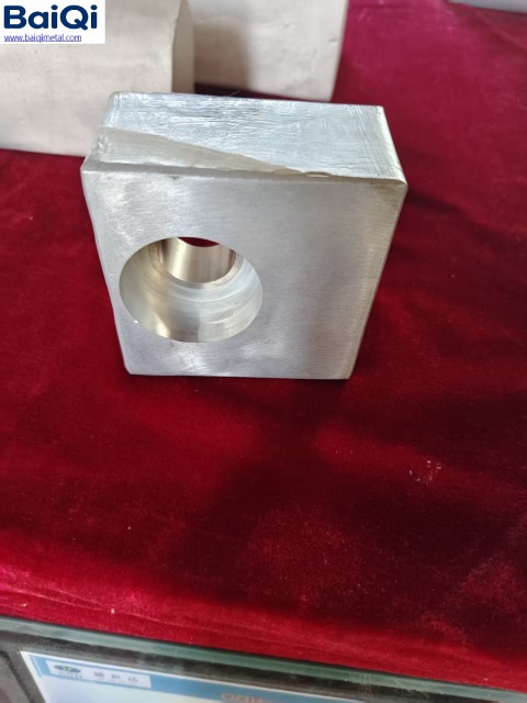 Custom Zinc Block Anode with Mounting Hole