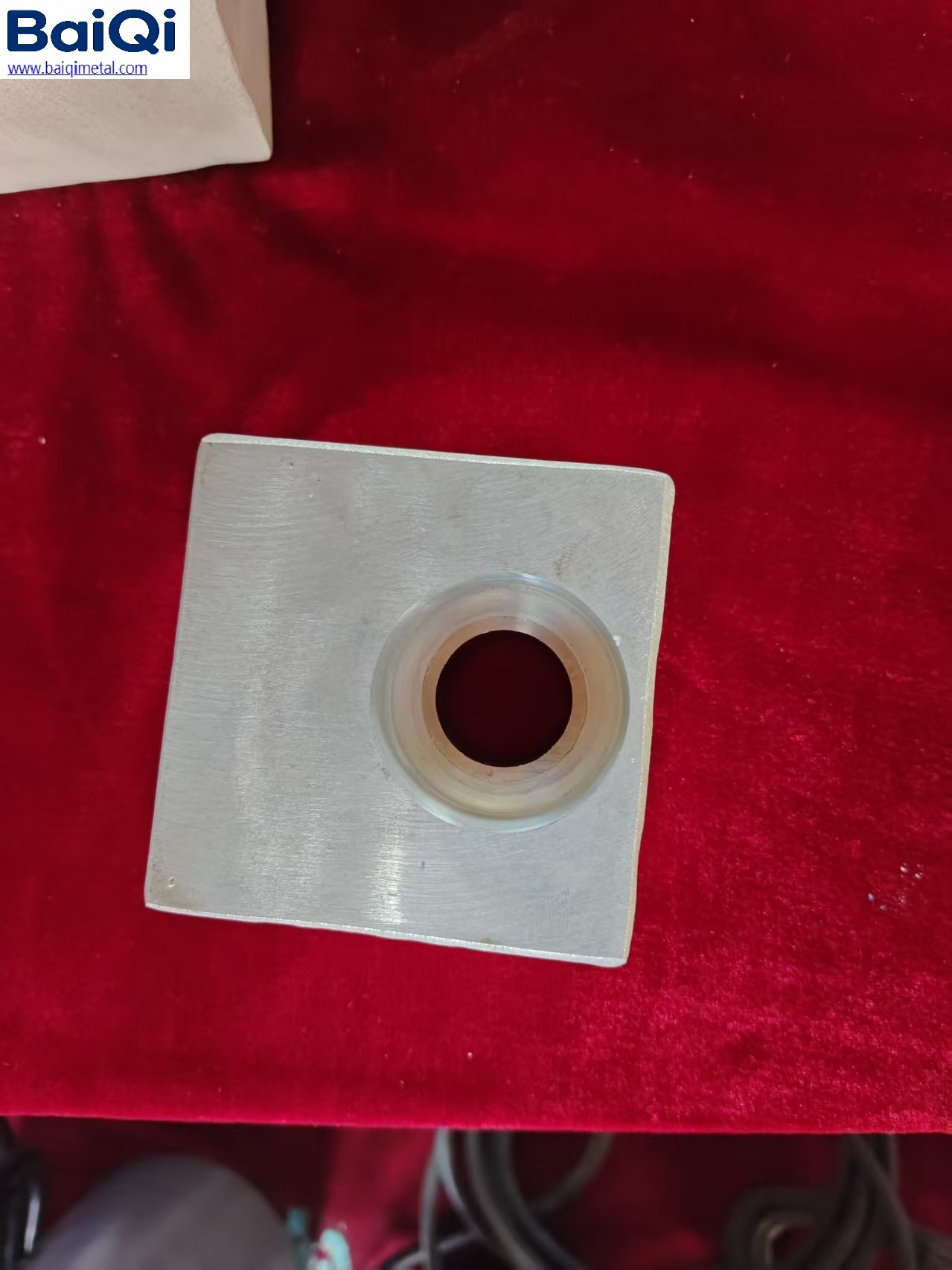 Custom Zinc Block Anode with Mounting Hole