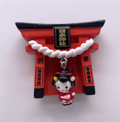 Оптовая продажа 3D-магнитов с изображением замка Осака, Япония - Sakura Souvenir Factory,Осакский замок (Тэнсю-но-Тори), достопримечательность Японии, туристический сувенир, креативный трехмерный раскрашенный магнит на холодильник, отличный подарок.,CuteMag — персонализированные и оптовые магниты на холодильник.