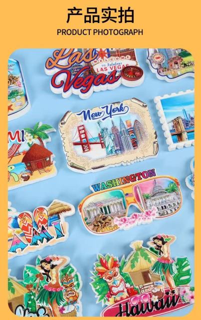 Which Factory is the Best for Wholesale and Custom Souvenir Fridge Magnets?Wholesale USA City Souvenir Magnets | Custom NYC, LA, Vegas Factory China,New York City, Los Angeles, Chicago, Houston, Phoenix, Philadelphia,Chinese Custom factory for refrigerator stickers and souvenirs in American cities,CuteMag customized and wholesale refrigerator magnets