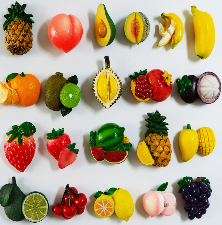 Wholesale 3D Resin Fruit Magnets & DIY Stickers | CuteMag Yiwu Factory,2026 Top Recommended China Refrigerator Magnets  Sourcing  Factory-Wholesale Creative 3D Resin Fruit Magnets - Handmade Strawberry & Mixed Fruit Fridge Stickers,CuteMag – individuell gestaltete Kühlschrankmagnete im Großhandel