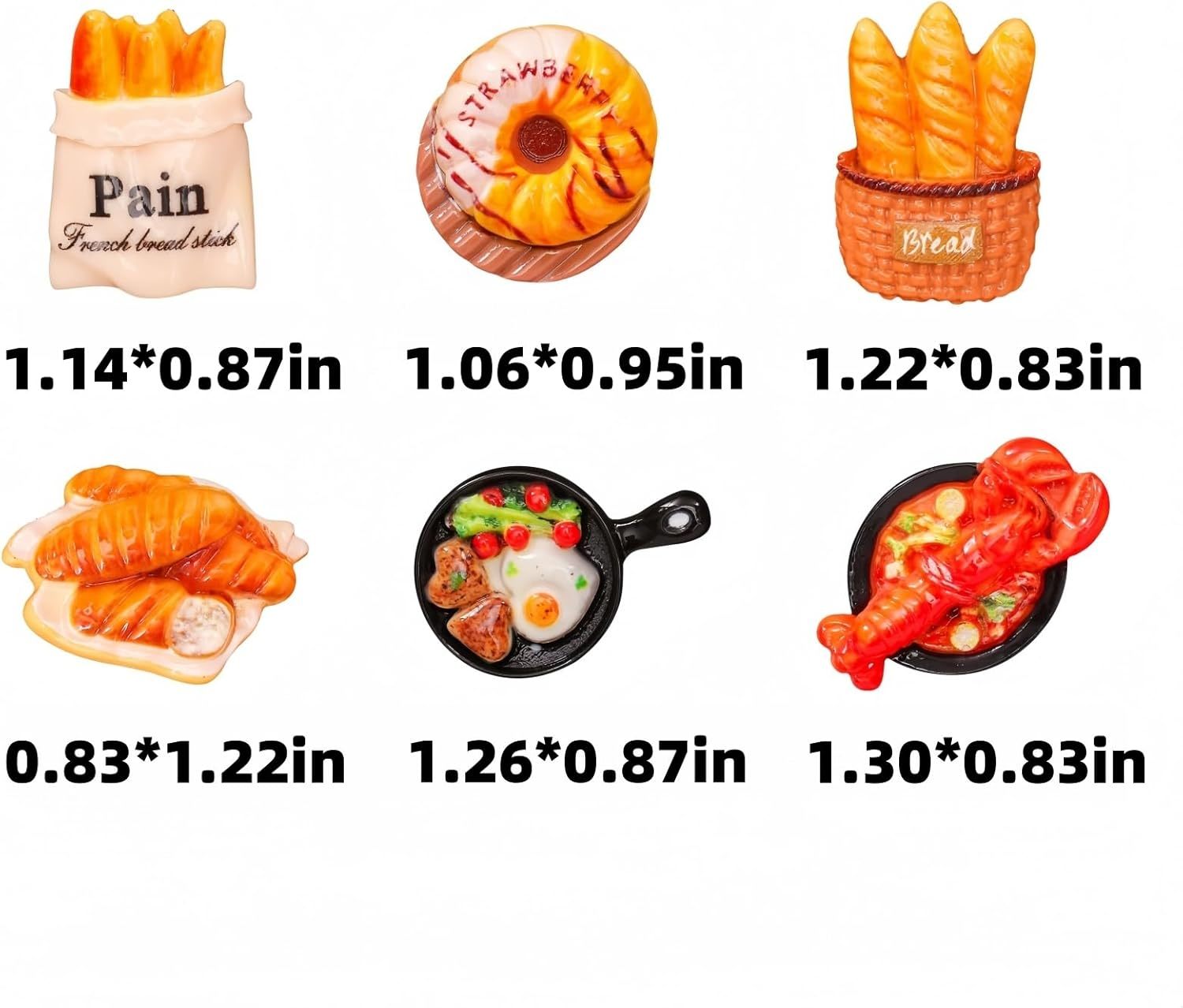 Cute Resin Fridge Magnets Set Wholesale - Colorful Kitchen Refrigerator Magnets for Home & Office, Whiteboard Magnetic Stickers for Photos, Notes, Memos & Shopping Lists (Bread & Foodie Series),Cute Resin Fridge Magnets Set Wholesale - Colorful Kitchen Refrigerator Magnets for Home & Office, Whiteboard Magnetic Stickers for Photos, Notes, Memos & Shopping Lists (Bread & Foodie Series),CuteMag customized and wholesale refrigerator magnets