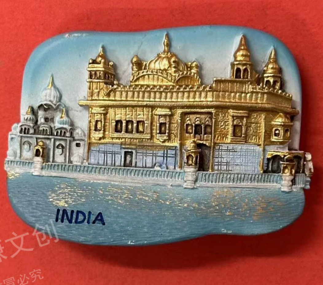 Yiwu Factory Wholesale India Tourism Magnets | Custom Golden Temple & Pink City Souvenirs,Yiwu Factory Direct: Wholesale & Custom India City Tourism Magnets | Golden Temple & The Pink City Series,Aimants de réfrigérateur personnalisés et en gros CuteMag
