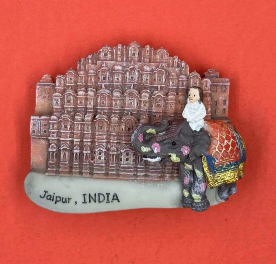 Yiwu Factory Wholesale India Tourism Magnets | Custom Golden Temple & Pink City Souvenirs,Yiwu Factory Direct: Wholesale & Custom India City Tourism Magnets | Golden Temple & The Pink City Series,Aimants de réfrigérateur personnalisés et en gros CuteMag
