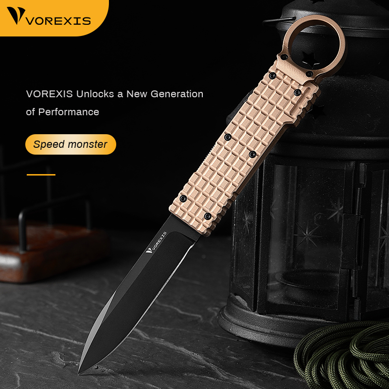 VOREXIS aluminum alloy tool knife, suitable for camping, survival, hiking and daily carrying