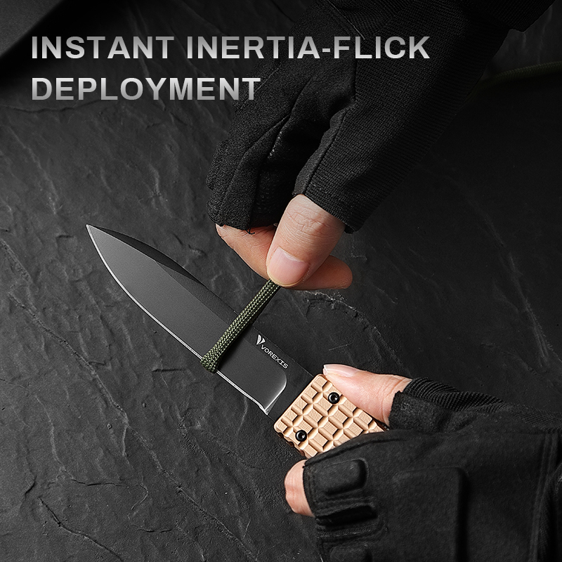 VOREXIS aluminum alloy tool knife, suitable for camping, survival, hiking and daily carrying