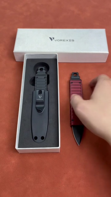 VOREXIS GD03 New model, no ring, tactical knife, outdoor knife, 14C28N steel, aviation aluminum alloy handle