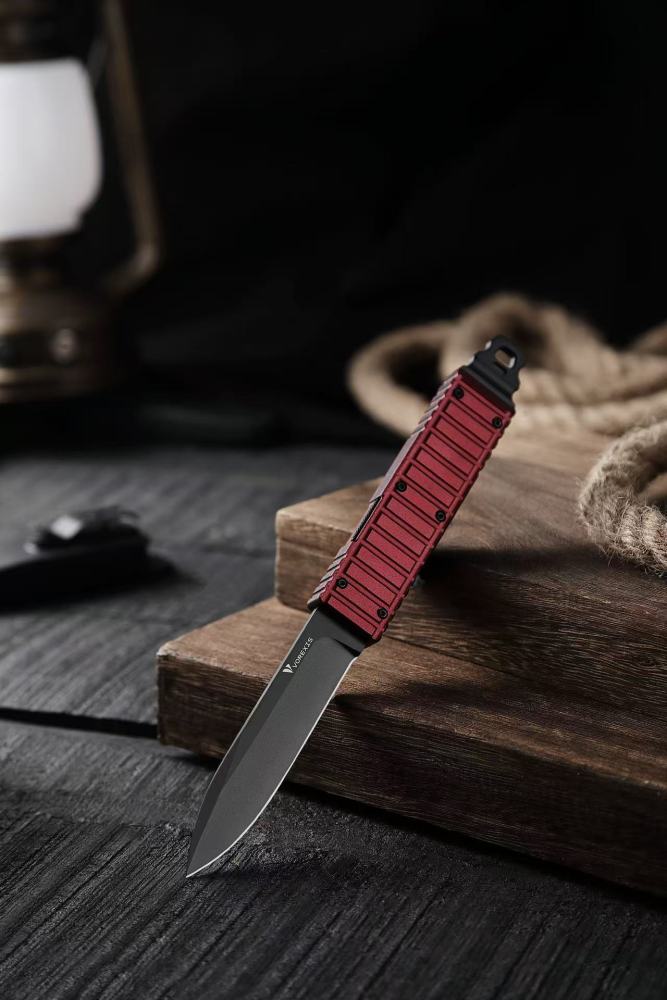 VOREXIS GD03 New model, no ring, tactical knife, outdoor knife, 14C28N steel, aviation aluminum alloy handle