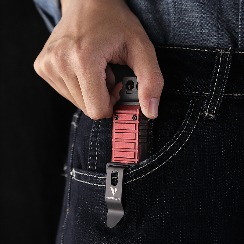 VOREXIS GD03 New model, no ring, tactical knife, outdoor knife, 14C28N steel, aviation aluminum alloy handle