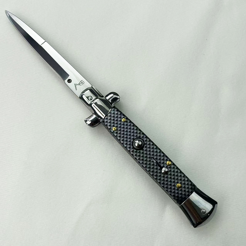 11 Inch AKC Side Open Folding Knife, High Heel Shaped, Men’s Top Pick