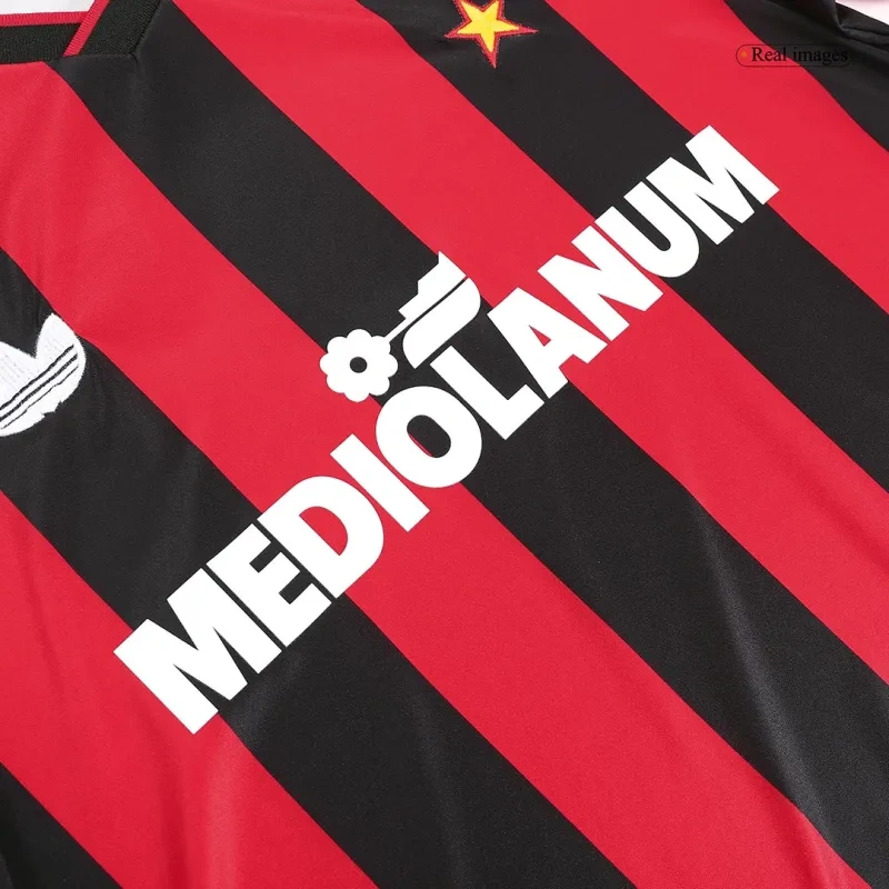1989-90 AC Milan Retro Home Jersey