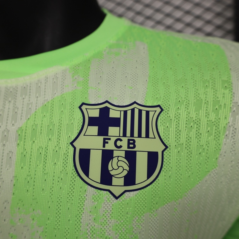 Barcelona Third Jersey Without Spofity Text Player Version 2024/25