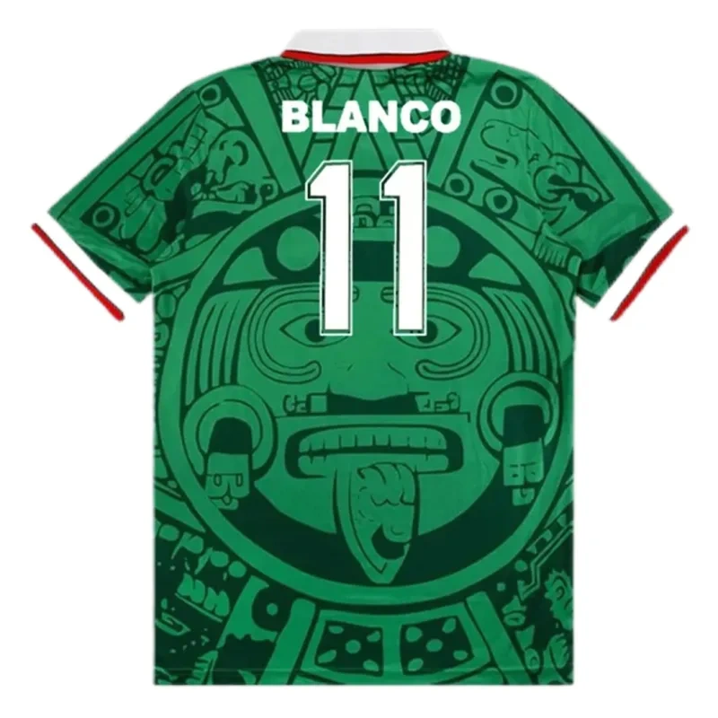 Mexico World Cup 1998  Retro Home Jersey