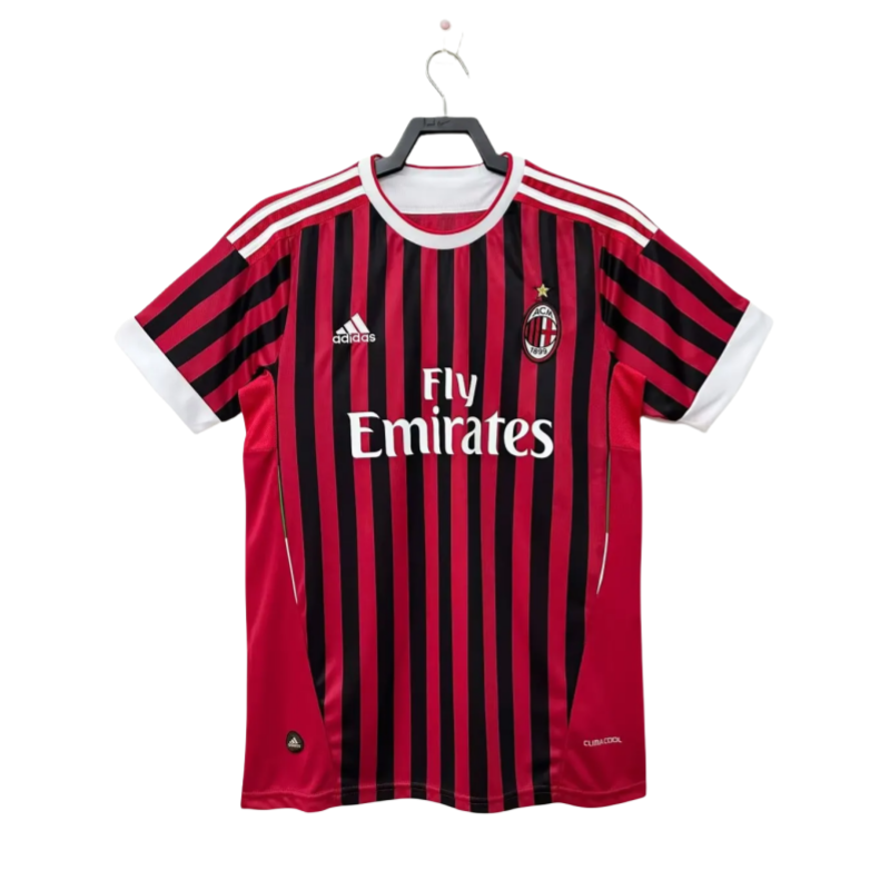11-12 AC Milan Retro Jersey Home