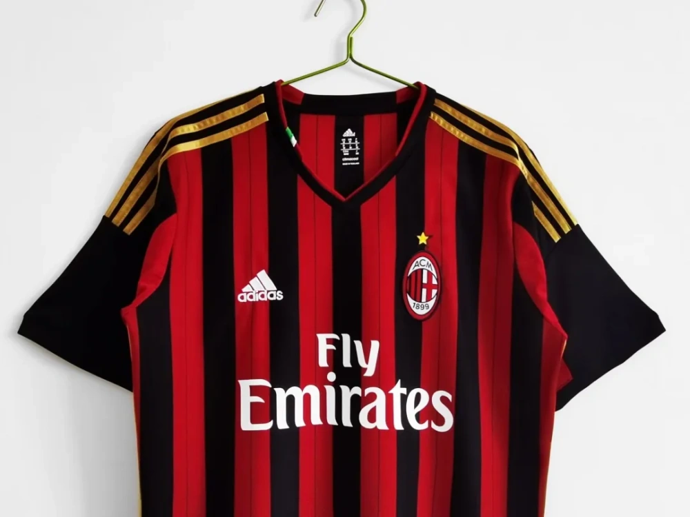 13-14 AC Milan Retro Jersey Home
