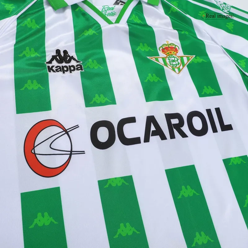 1995/96 Real Betis Retro Jersey Home