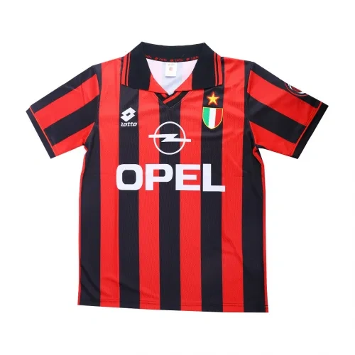 1996/97 AC Milan Retro Jersey Home